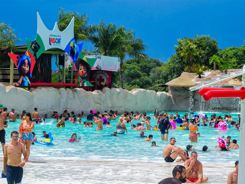 ingresso lagoa caldas novas